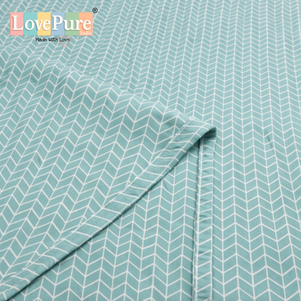 Lovepure India Glace Cotton Bedsheet Set with 2 Pillow Covers, 275 x 275 cm, Super King Size, 3 Piece(Imperial Moss Bloom)