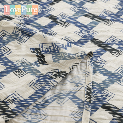 Lovepure India Glace Cotton Bedsheet Set with 2 Pillow Covers, 275 X 275 cm,Super King Size, 3 Piece(Sandstone Botanical)