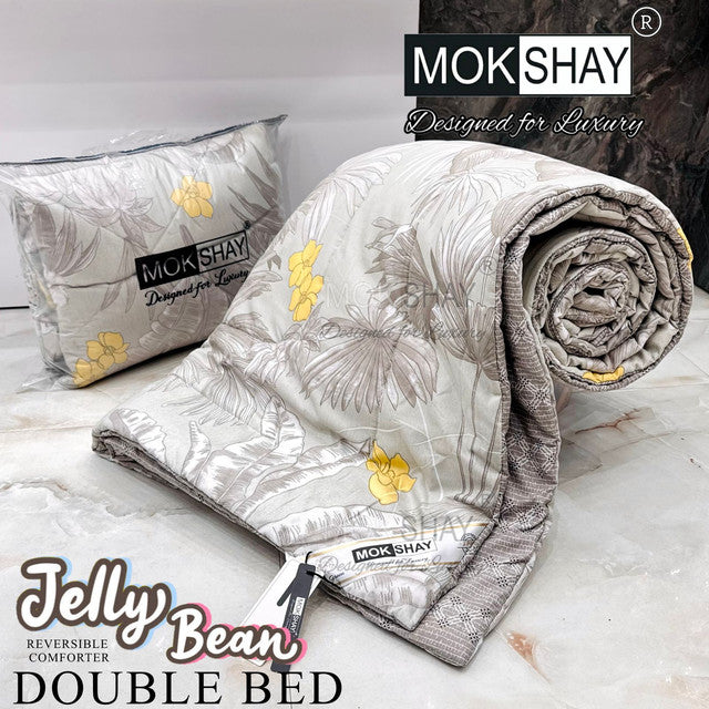 DONUT DOUBLE BED REVERSIBLE COMFORTER WITH BAG