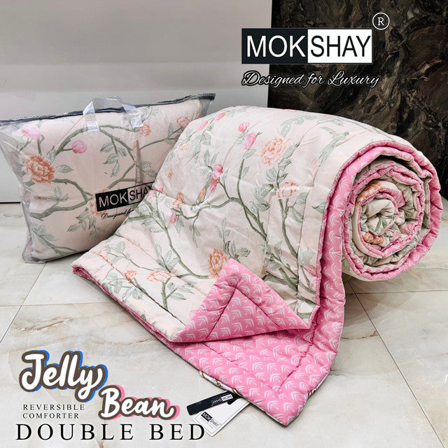 DONUT DOUBLE BED REVERSIBLE COMFORTER WITH BAG