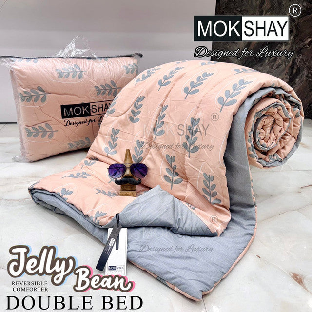 DONUT DOUBLE BED REVERSIBLE COMFORTER WITH BAG