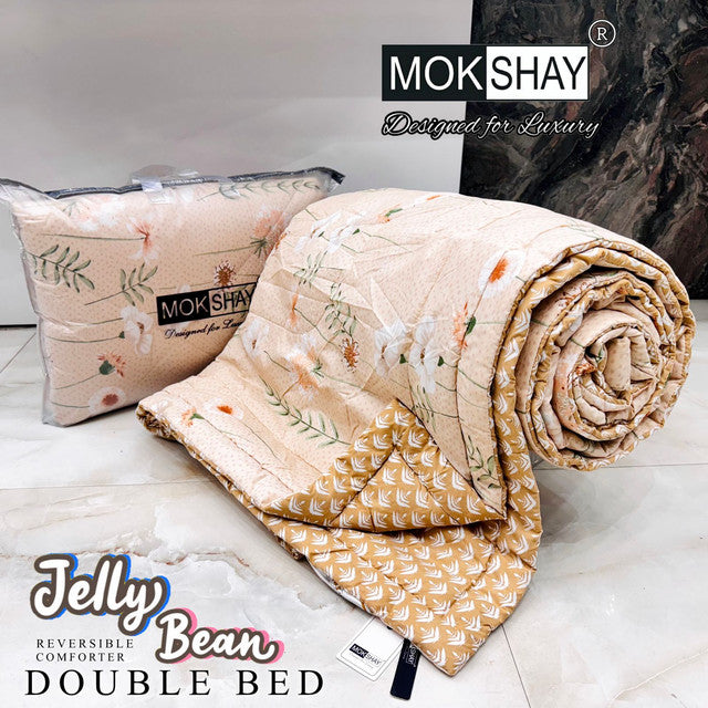 DONUT DOUBLE BED REVERSIBLE COMFORTER WITH BAG