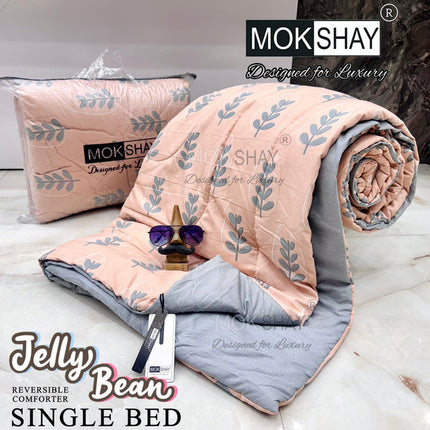 DONUT SINGLE BED REVERSIBLE COMFORTER WITH BAG
