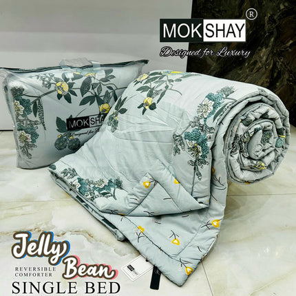 DONUT SINGLE BED REVERSIBLE COMFORTER WITH BAG