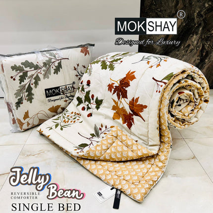 DONUT SINGLE BED REVERSIBLE COMFORTER WITH BAG