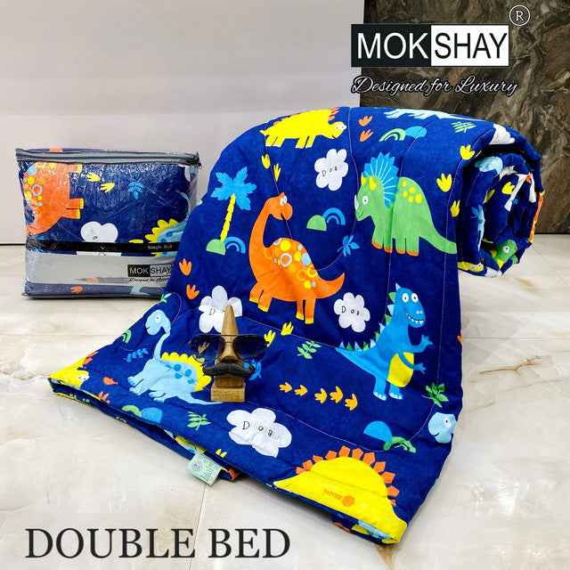 KID'S PREMIUM ULTRASOFT DOUBLE BED COMFORTER WITH BAG