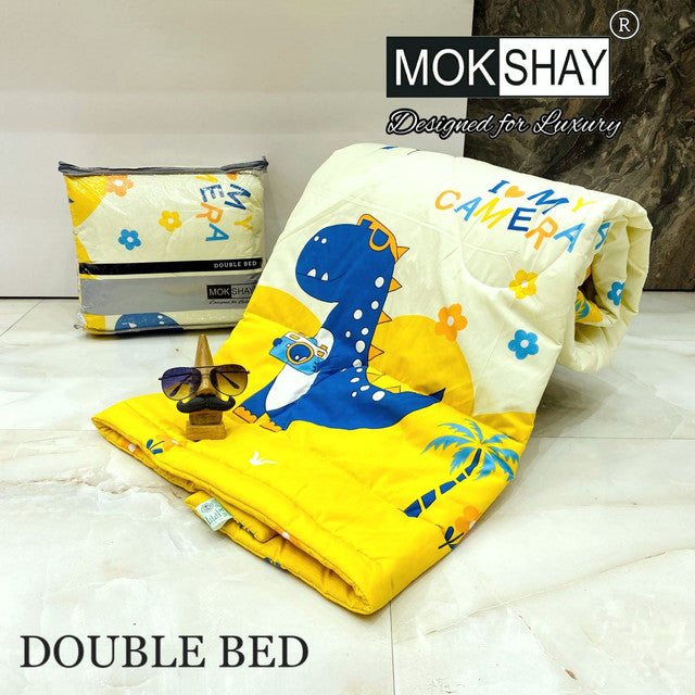 KID'S PREMIUM ULTRASOFT DOUBLE BED COMFORTER WITH BAG