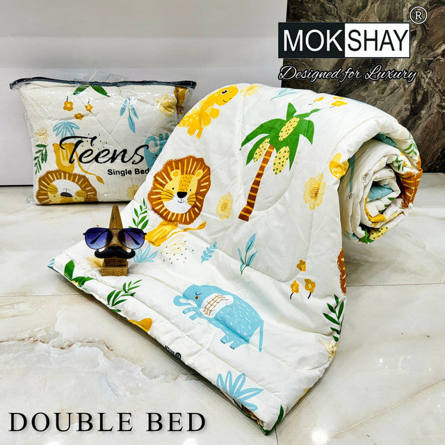 KID'S PREMIUM ULTRASOFT DOUBLE BED COMFORTER WITH BAG