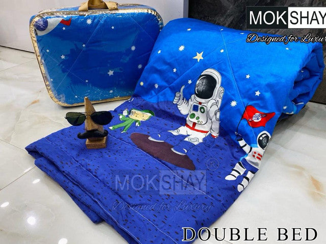 KID'S PREMIUM ULTRASOFT DOUBLE BED COMFORTER WITH BAG