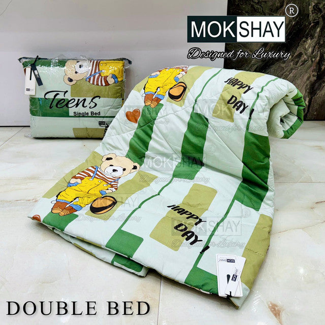KID'S PREMIUM ULTRASOFT DOUBLE BED COMFORTER WITH BAG