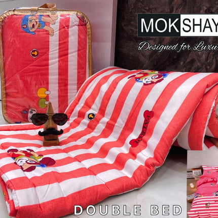 KID'S PREMIUM ULTRASOFT DOUBLE BED COMFORTER WITH BAG