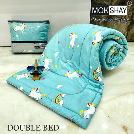KID'S PREMIUM ULTRASOFT DOUBLE BED COMFORTER WITH BAG