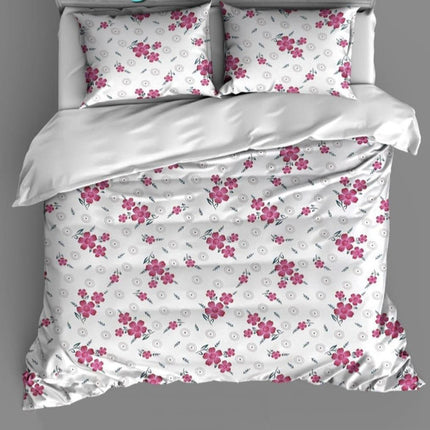 BENTLEY DOUBLE PREMIUM 90*100 BEDSHEET SET(1+2) WITH 2 PILLOW COVERS