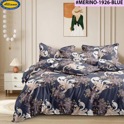 GEMS KING 3PCS FITTED (DURABLE ELASTIC) BEDSHEET SET WITH 2 KINGSIZE PILLOW COVERS (1+2)(FITS UPTO 8 INCHES MATTRESS)