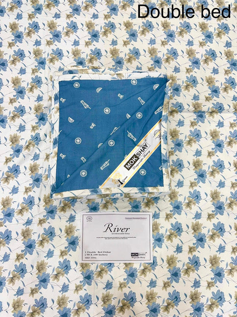 RIVER 100% PURE ORGANIC COTTON PREMIUM DOUBLE BED DOHAR