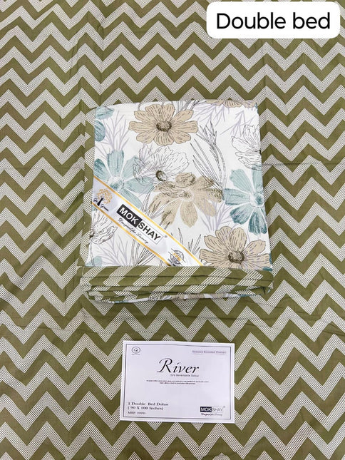 RIVER 100% PURE ORGANIC COTTON PREMIUM DOUBLE BED DOHAR