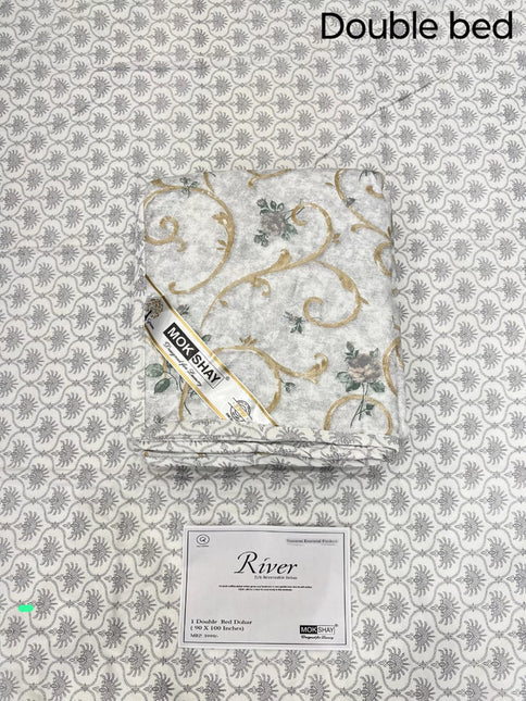 RIVER 100% PURE ORGANIC COTTON PREMIUM DOUBLE BED DOHAR