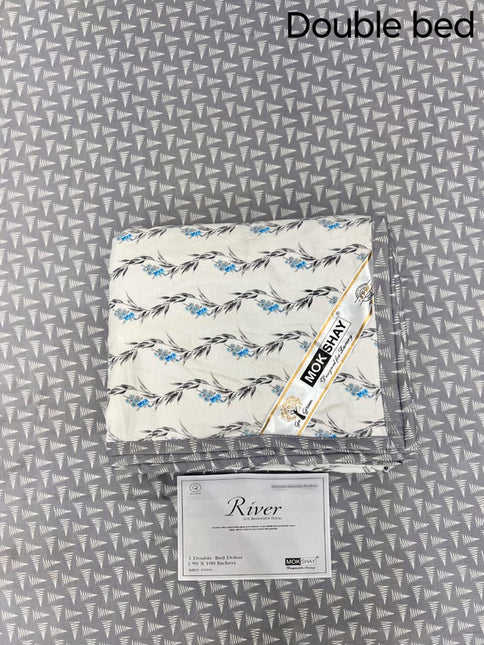RIVER 100% PURE ORGANIC COTTON PREMIUM DOUBLE BED DOHAR