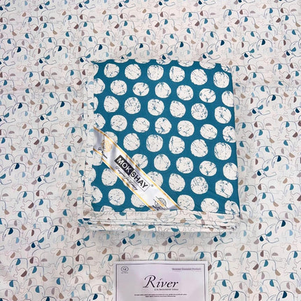 RIVER 100% PURE ORGANIC COTTON PREMIUM DOUBLE BED DOHAR