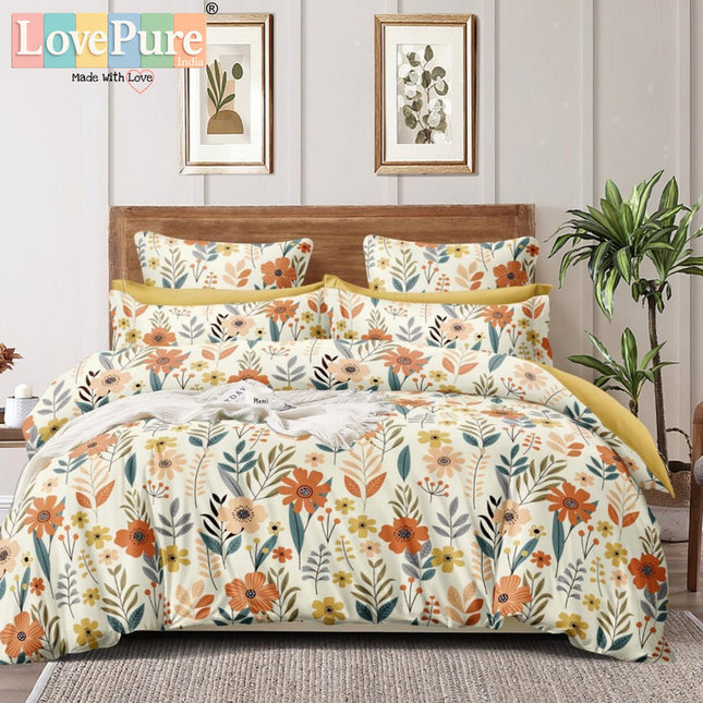 PLUTO KINGSIZE PREMIUM 108*108 BEDSHEET SET(1+2) WITH 2 PILLOW COVERS (BEST SELLING)