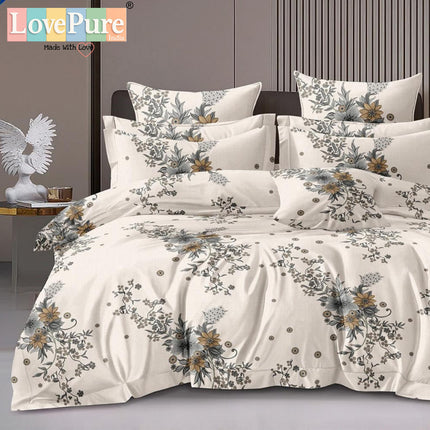 PLUTO KINGSIZE PREMIUM 108*108 BEDSHEET SET(1+2) WITH 2 PILLOW COVERS (BEST SELLING)