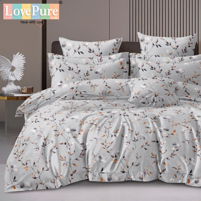PLUTO KINGSIZE PREMIUM 108*108 BEDSHEET SET(1+2) WITH 2 PILLOW COVERS (BEST SELLING)