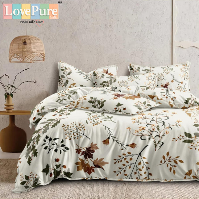 PLUTO KINGSIZE PREMIUM 108*108 BEDSHEET SET(1+2) WITH 2 PILLOW COVERS (BEST SELLING)