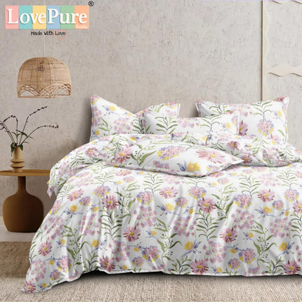 PLUTO KINGSIZE PREMIUM 108*108 BEDSHEET SET(1+2) WITH 2 PILLOW COVERS (BEST SELLING)