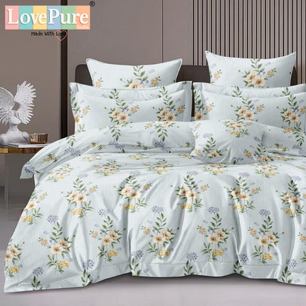 PLUTO KINGSIZE PREMIUM 108*108 BEDSHEET SET(1+2) WITH 2 PILLOW COVERS (BEST SELLING)
