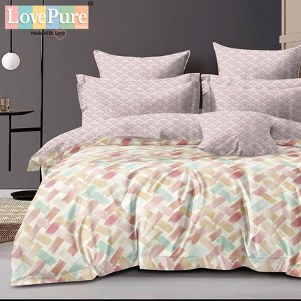 PLUTO KINGSIZE PREMIUM 108*108 BEDSHEET SET(1+2) WITH 2 PILLOW COVERS (BEST SELLING)