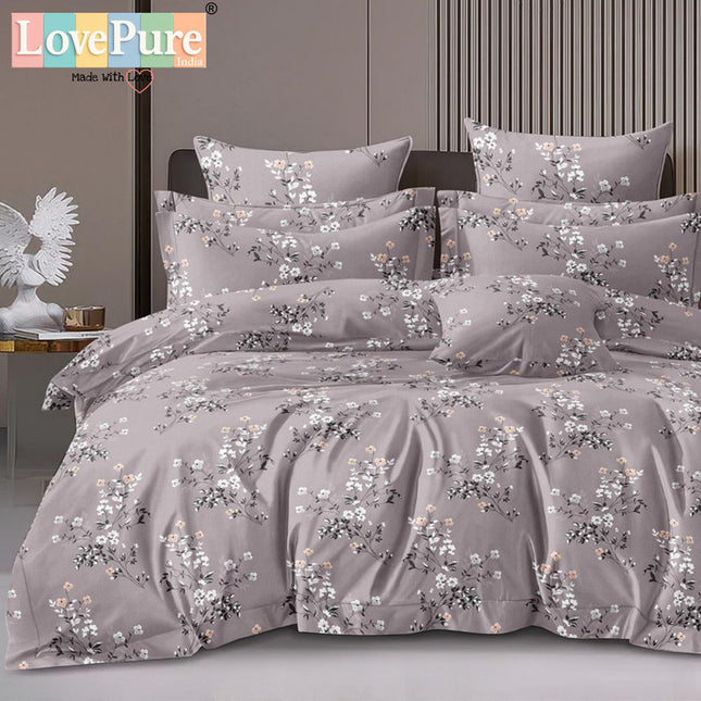 PLUTO KINGSIZE PREMIUM 108*108 BEDSHEET SET(1+2) WITH 2 PILLOW COVERS (BEST SELLING)