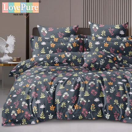 PLUTO KINGSIZE PREMIUM 108*108 BEDSHEET SET(1+2) WITH 2 PILLOW COVERS (BEST SELLING)