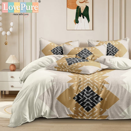 BENTLEY DOUBLE PREMIUM 90*100 BEDSHEET SET(1+2) WITH 2 PILLOW COVERS