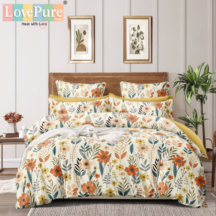 BENTLEY DOUBLE PREMIUM 90*100 BEDSHEET SET(1+2) WITH 2 PILLOW COVERS