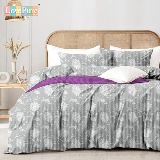 MITHAS DOUBLE PREMIUM (90*100) BEDSHEET SET(1+2) WITH 2 PILLOW COVERS