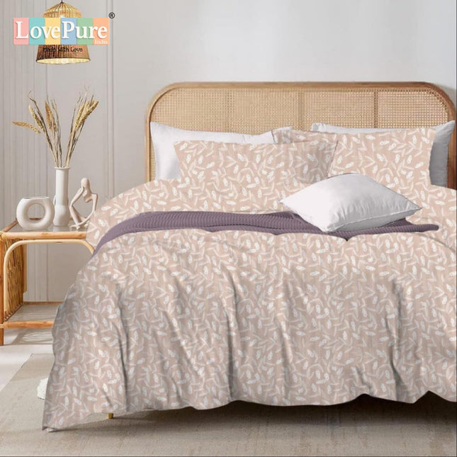 MITHAS DOUBLE PREMIUM (90*100) BEDSHEET SET(1+2) WITH 2 PILLOW COVERS