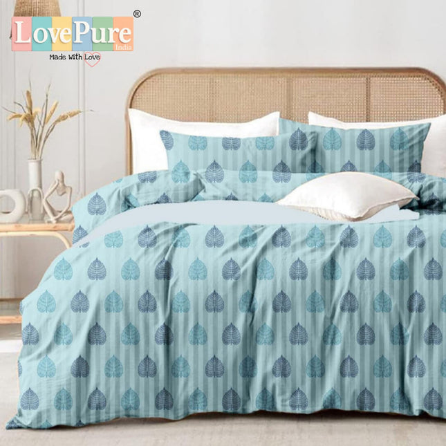 MITHAS DOUBLE PREMIUM (90*100) BEDSHEET SET(1+2) WITH 2 PILLOW COVERS