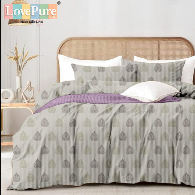MITHAS DOUBLE PREMIUM (90*100) BEDSHEET SET(1+2) WITH 2 PILLOW COVERS