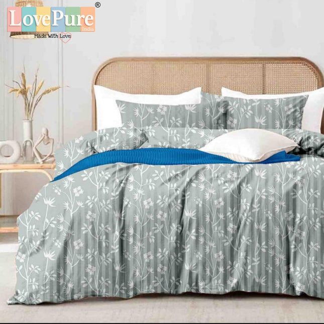 MITHAS DOUBLE PREMIUM (90*100) BEDSHEET SET(1+2) WITH 2 PILLOW COVERS