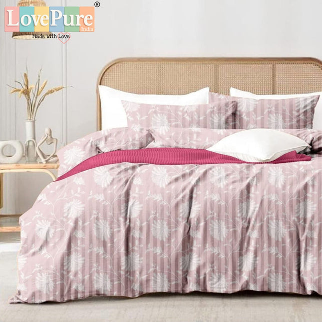 MITHAS DOUBLE PREMIUM (90*100) BEDSHEET SET(1+2) WITH 2 PILLOW COVERS