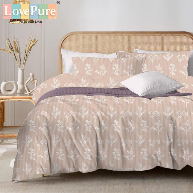 MITHAS DOUBLE PREMIUM (90*100) BEDSHEET SET(1+2) WITH 2 PILLOW COVERS
