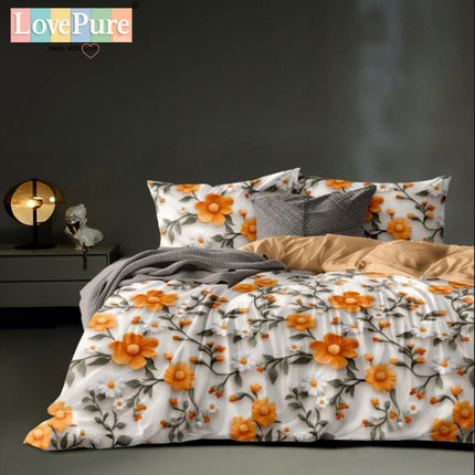 ROSELIA LUXE KINGSIZE PREMIUM 108*108 BEDSHEET (1+2) WITH 2 PILLOW COVERS (BEST SELLING)