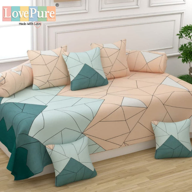 SPADE KING FITTED (DURABLE ELASTIC) BEDSHEET WITH 2 KINGSIZE PILLOW COVERS (1+2)(FITS UPTO 10 INCHES MATTRESS)