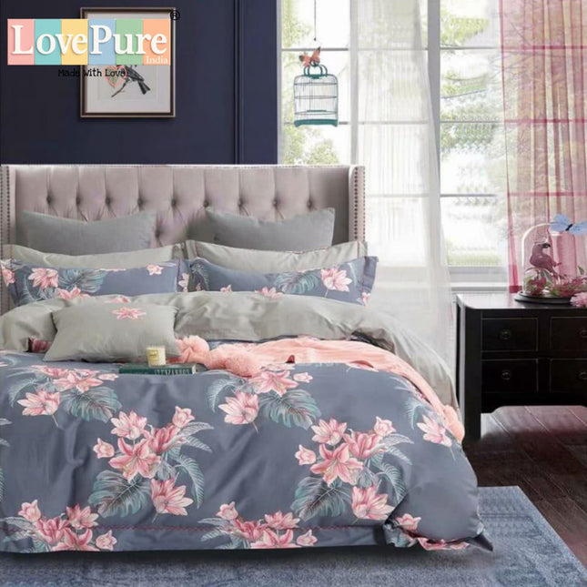 SPADE KING FITTED (DURABLE ELASTIC) BEDSHEET WITH 2 KINGSIZE PILLOW COVERS (1+2)(FITS UPTO 10 INCHES MATTRESS)