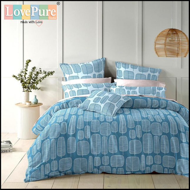 FANTASY DOUBLE PREMIUM 90*100 BEDSHEET SET(1+2) WITH 2 PILLOW COVERS