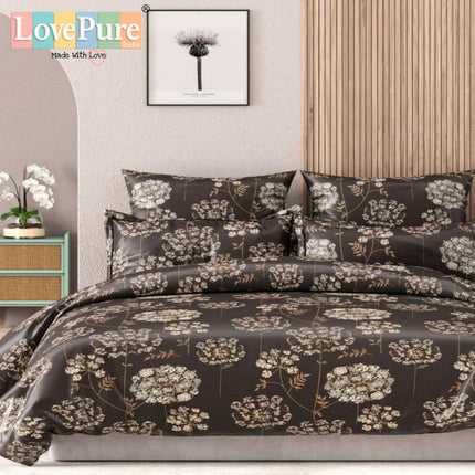 SPARKLE KING FITTED (DURABLE ELASTIC) BEDSHEET WITH 2 KINGSIZE PILLOW COVERS (1+2)(FITS UPTO 10 INCHES MATTRESS)