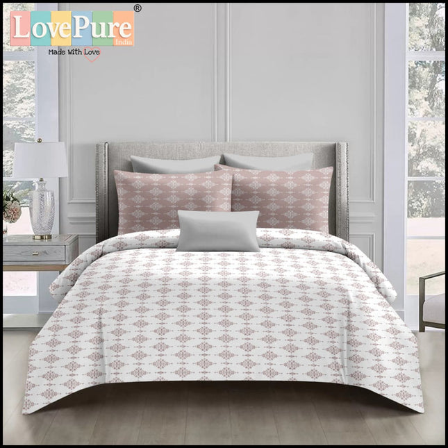 BOUTIQUE PREMIUM HEAVY COTTON KING SIZE BEDSHEET WITH 2 PILLOW COVERS