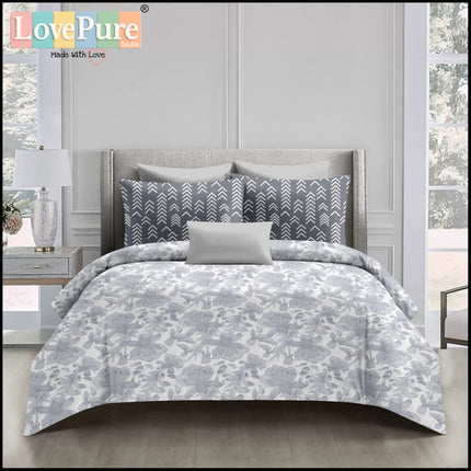 BOUTIQUE PREMIUM HEAVY COTTON KING SIZE BEDSHEET WITH 2 PILLOW COVERS