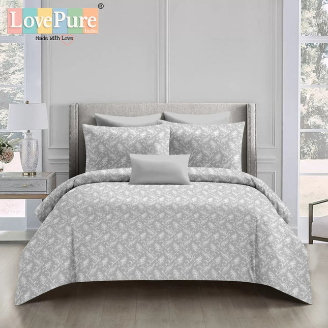 BOUTIQUE PREMIUM HEAVY COTTON KING SIZE BEDSHEET WITH 2 PILLOW COVERS