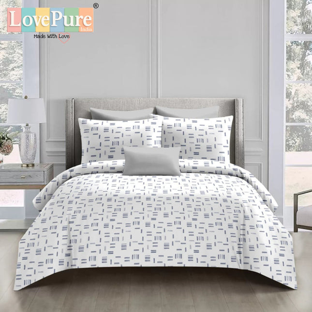 BOUTIQUE PREMIUM HEAVY COTTON KING SIZE BEDSHEET WITH 2 PILLOW COVERS